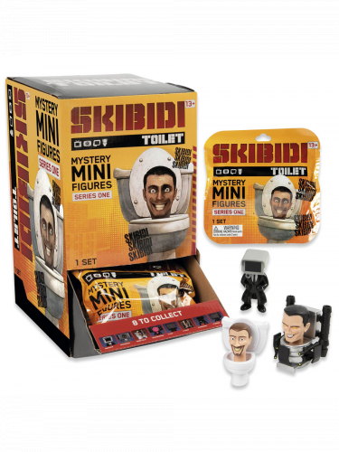 Figur Skibidi Toilet - Skibidi Toilet Mystery Minifigures (zufällige Auswahl)