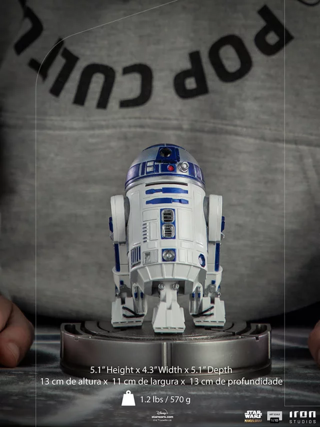 Statuette Star Wars: The Mandalorian - R2-D2 Art Scale 1/10 (Iron Studios) - Figuren