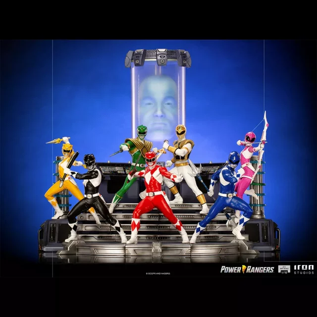 Statuette Power Rangers - Blue Ranger BDS Art Scale 1/10 (Iron Studios) - Power Rangers