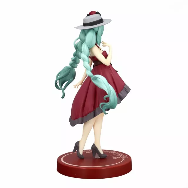 Figur Vocaloid - Hatsune Miku Outing Dress Red Color Ver. (FuRyu) - Anime