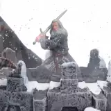 Schneekugel Lord of the Rings - Battle of the Peak Snow - Dekoration