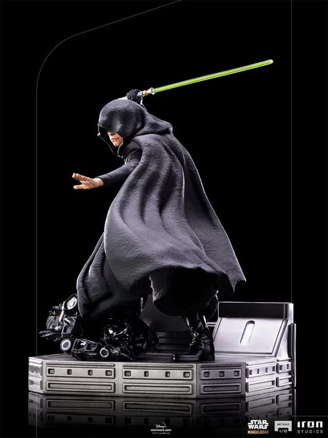 Statuette Star Wars: The Mandalorian - Luke Skywalker Combat Version BDS Art Scale 1/10 (Iron Studios) - Figuren