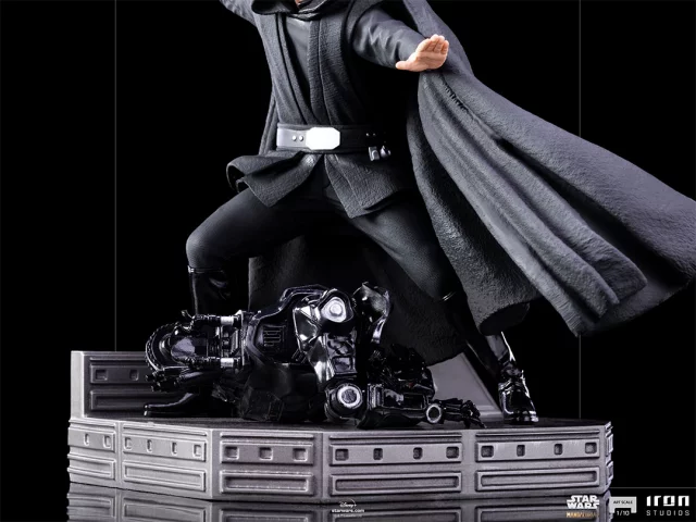 Statuette Star Wars: The Mandalorian - Luke Skywalker Combat Version BDS Art Scale 1/10 (Iron Studios) - Figuren