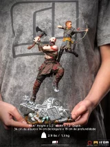 Soška God of War - Kratos and Atreus BDS Art Scale 1/10 (Iron Studios) (poškozený obal) - Figuren
