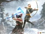 Soška God of War - Kratos and Atreus BDS Art Scale 1/10 (Iron Studios) (poškozený obal) - Figuren