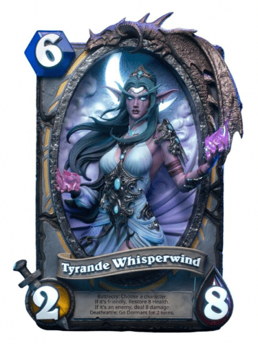 Statuette Hearthstone - Tyrande Whisperwind (31cm) (HEX Collectibles)