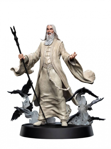 Statuette Lord of The Rings - Saruman the White PVC Statue 26 cm (Weta Workshop)