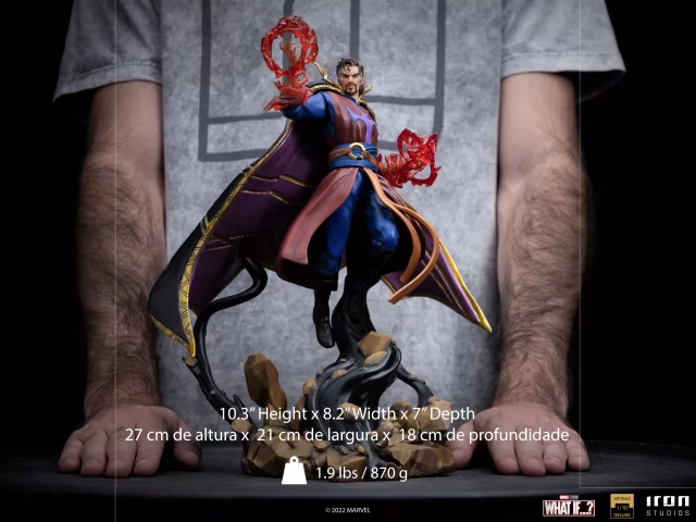 Statuette Marvel: What if...? - Doctor Strange Supreme Deluxe Art Scale 1/10 (Iron Studios) - Figuren