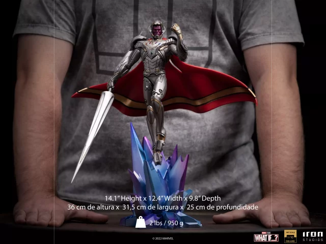 Statuette Marvel: What if...? - Infinity Ultron Deluxe Art Scale 1/10 (Iron Studios) - Figuren