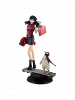 Statuette Rebuild of Evangelion - Misato Katsuragi & Pen (MegaHouse)