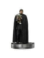 Statuette Star Wars: The Mandalorian - Luke Skywalker and Grogu Art Scale 1/10 (Iron Studios)