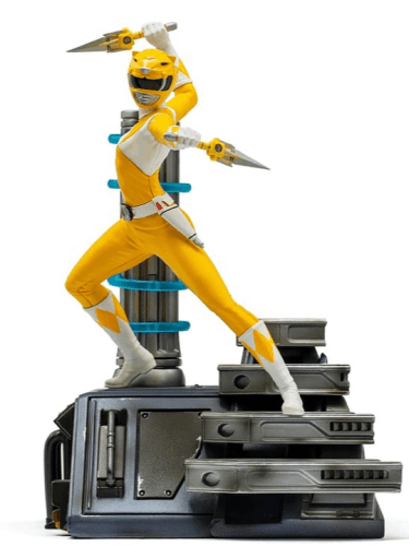 Statuette Power Rangers - Yellow Ranger BDS Art Scale 1/10 (Iron Studios)