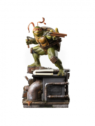 Statuette Teenage Mutant Ninja Turtles - Michelangelo BDS Art Scale 1/10 (Iron Studios)