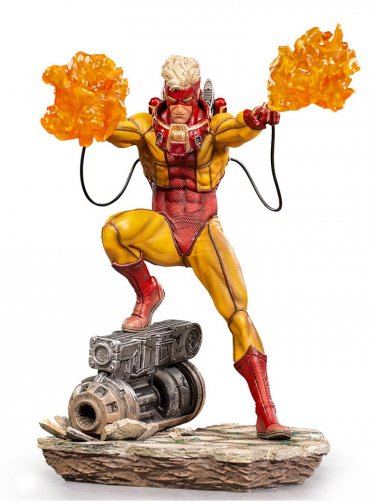 Statuette X-Men - Pyro BDS Art Scale 1/10 (Iron Studios)