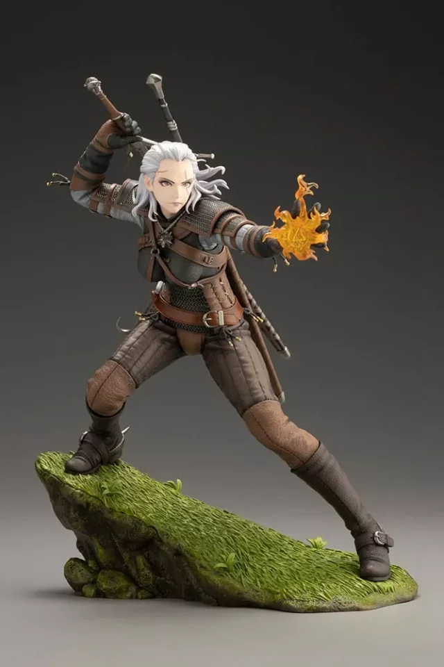 Statuette Witcher - Bishoujo Geralt (23 cm, Kotobukiya) - Figuren