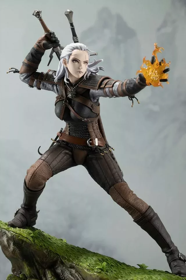 Statuette Witcher - Bishoujo Geralt (23 cm, Kotobukiya) - Figuren