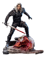 Statuette Witcher - Geralt of Rivia BDS Art Scale Statue 1/10 20 cm (Netflix, Iron Studios)