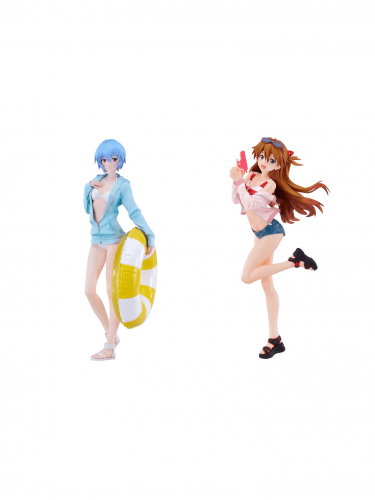 Vorteilhaftes Set Rebuild of Evangelion - Rei Ayanami + Asuka Shikinami Langley (Pop Up Parade)