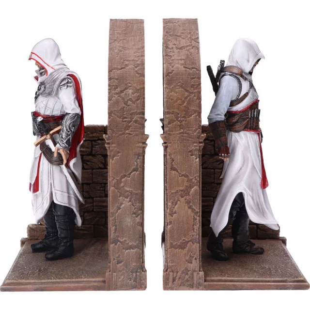 Zarážka na knihy Assassins Creed - Ezio and Altair (poškozený obal) - Figuren