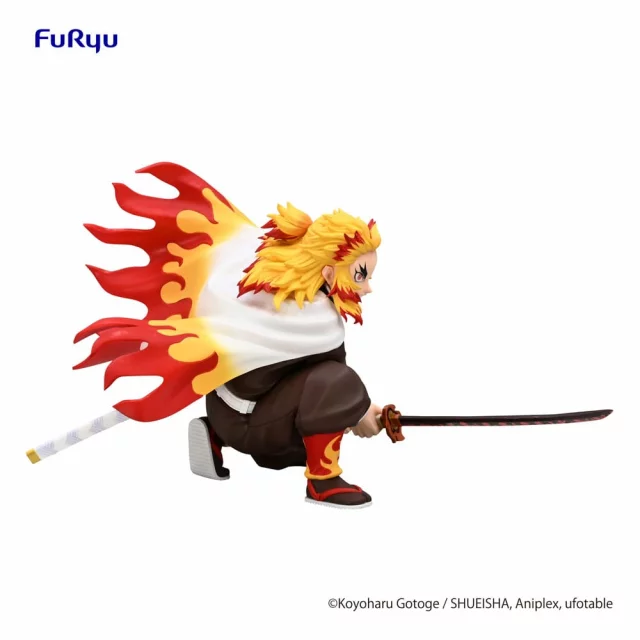 Figur Demon Slayer - Noodle Stopper Kyojuro Rengoku Battle Ver. (FuRyu) - Action-Figur