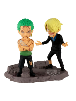 Figur One Piece - Roronoa Zoro & Sanji Diorama (Log Stories) (BanPresto)