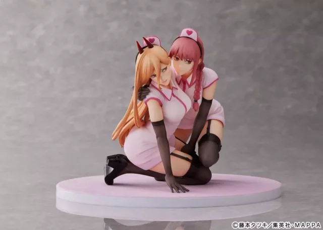 Statuette Chainsaw Man - Power & Makima Krankenschwester 1/7 (FuRyu) - Anime