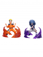 Vorteilhaftes Set Naruto - Sasuke Uchiha + Naruto Uzumaki (Banpresto)