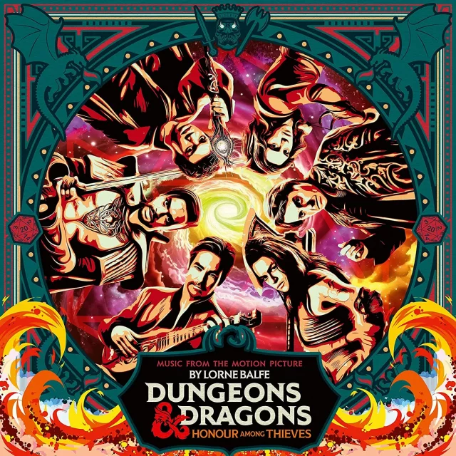 Offizieller Soundtrack Dungeons & Dragons: Honor Among Thieves auf 2x LP - Schallplatte