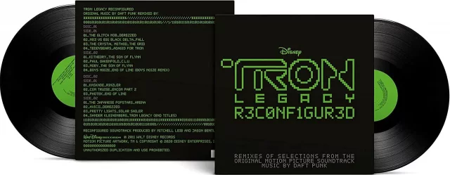 Offizieller Soundtrack TRON: Legacy Reconfigured auf 2x LP - Schallplatte