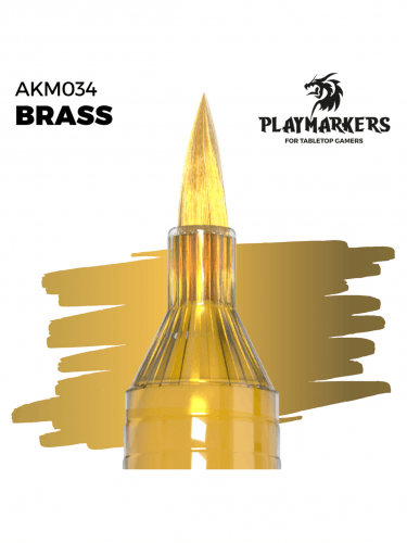 Marker AK PlayMarkers (Brass) - Messingfarbe