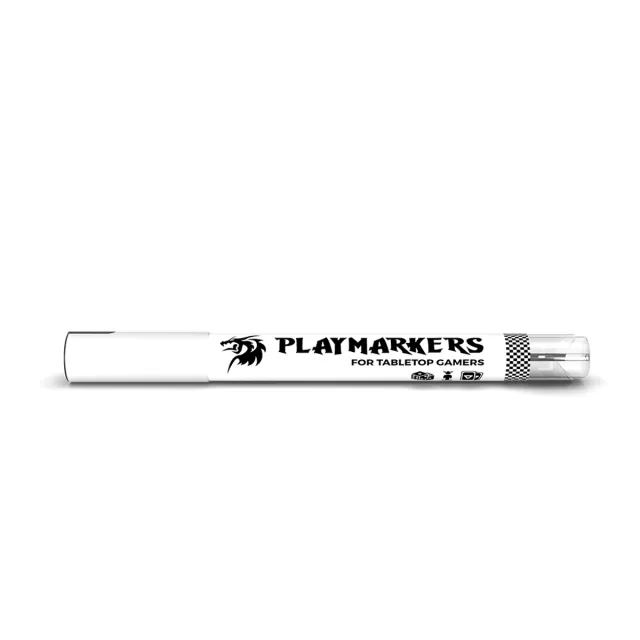 Marker AK PlayMarkers (White) - weiße Farbe - Brettspiel