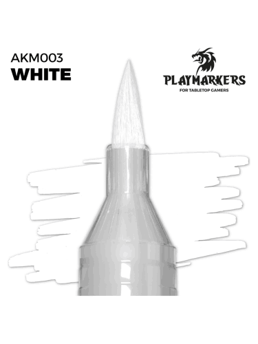 Marker AK PlayMarkers (White) - weiße Farbe
