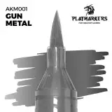 Marker AK PlayMarkers (Gun Metal) - Gun-Metallfarbe - AK-Interactive