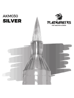 Marker AK PlayMarkers (Silver) - Silberfarbe