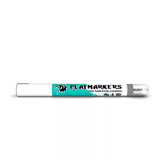 Marker AK PlayMarkers (Turquoise) - Türkisfarbe - Brettspiel