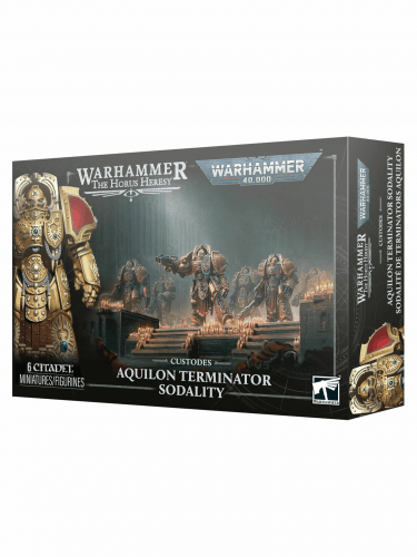 Warhammer: Horus Heresy - Custodes - Aquilon Terminator Sodality (6 Figuren)