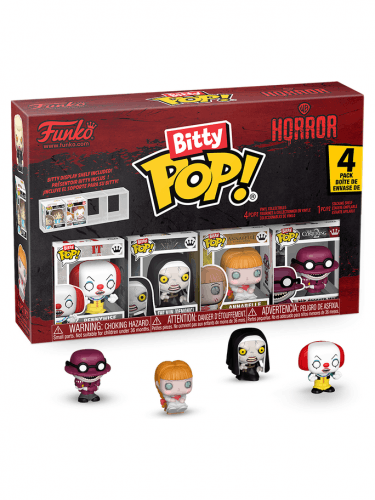 Figur Warner Bros. - Horror 4-pack (Funko Bitty POP)