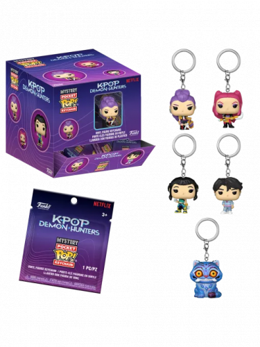Schlüsselanhänger KPop: Demon Hunters - (zufällige Auswahl) (Funko)