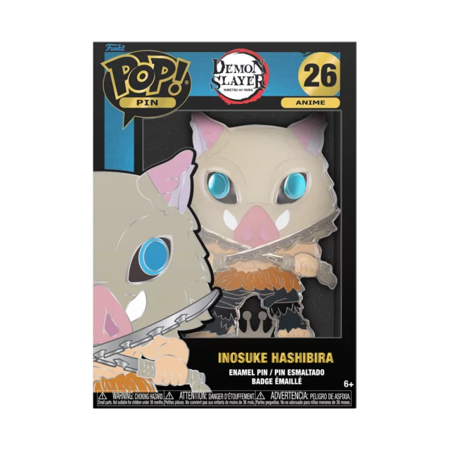 Anstecker Demon Slayer - Inosuke Hashibira (Funko POP! Pin Anime 26)