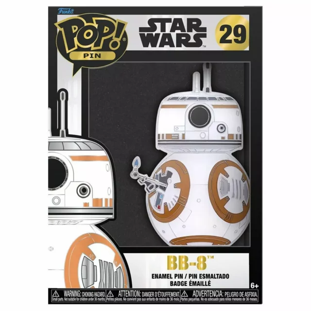 Anstecker Star Wars - BB-8 (Funko POP! Pin Star Wars 29) - Funko POP! Star Wars