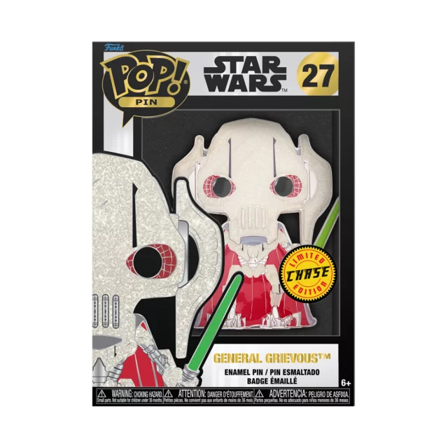 Anstecker Star Wars - General Grievous Chase (Funko POP! Pin Star Wars 27) - Funko POP! Star Wars
