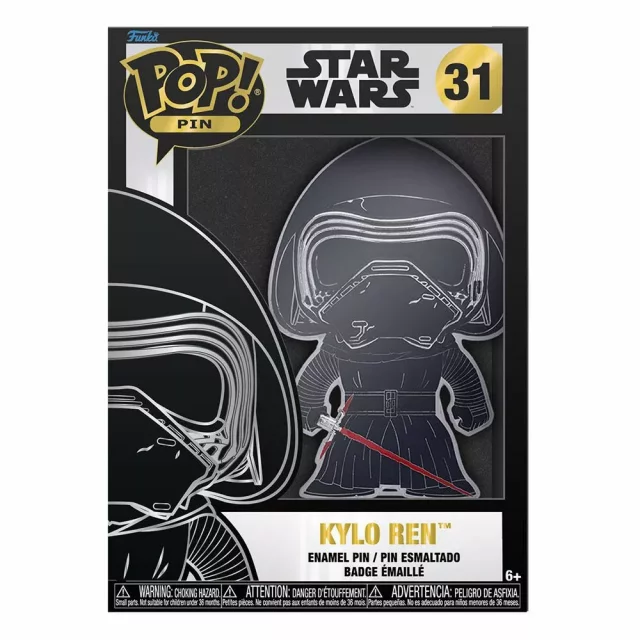 Anstecker Star Wars - Kylo Ren (Funko POP! Pin Star Wars 31) - Funko POP! Star Wars