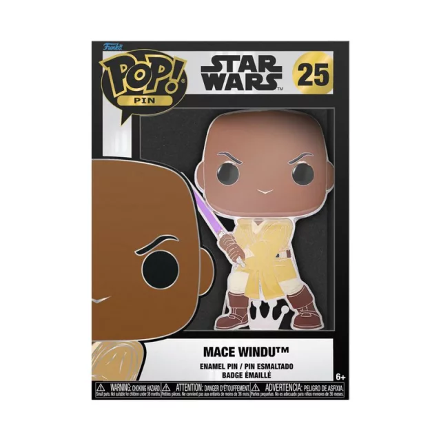 Anstecker Star Wars - Mace Windu (Funko POP! Pin Star Wars 25) - Funko POP! Pin Harry Potter