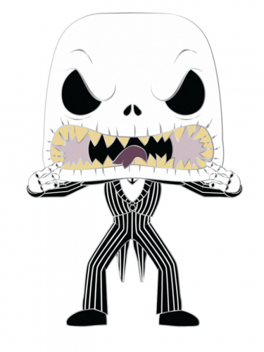 Anstecknadel The Nightmare Before Christmas - Jack Skellington (Funko POP! Pin Disney)