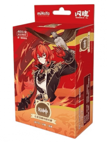 Kartenspiel Genshin Impact TCG - Pre-Built Starter Deck Diluc (CN)