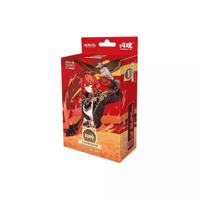 Kartenspiel Genshin Impact TCG - Pre-Built Starter Deck Diluc (CN) - TCG Sammelkartenspiel