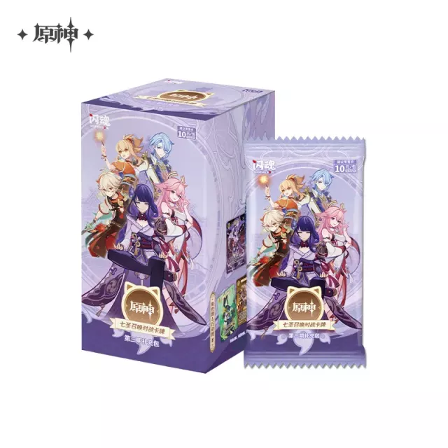 Kartenspiel Genshin Impact TCG - Series 3 Booster (CN) - TCG Sammelkartenspiel