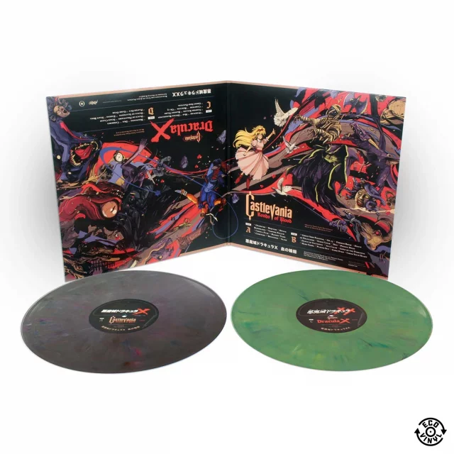 Offizieller Soundtrack Castlevania: Rondo Of Blood / Dracula X na 2x LP - Schallplatte