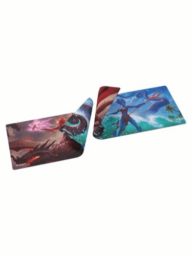 Spielmatte Gamegenic - Magic: The Gathering - Doublesided Playmat: Reality Fracture - Kiora of Salt and Sand & Fire and Ashes