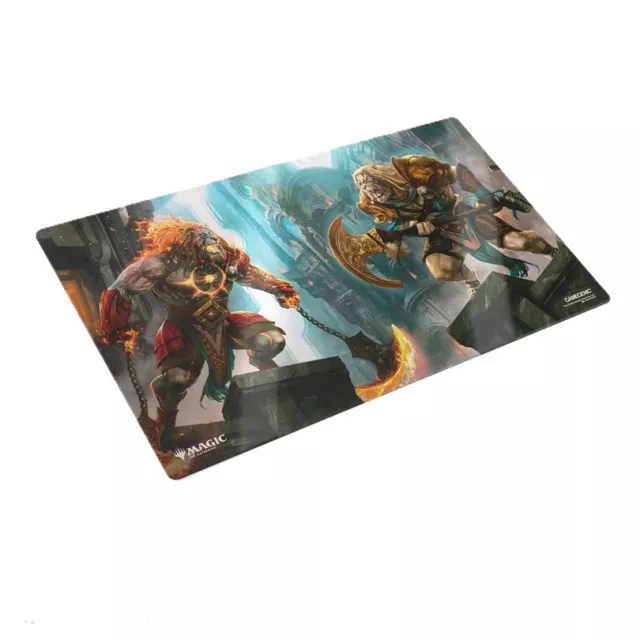 Spielmatte Gamegenic - Magic: The Gathering - Shiny Playmat: Reality Fracture - Ajani, Path of Vengeance & Counterattack Leader - Magic The Gathering